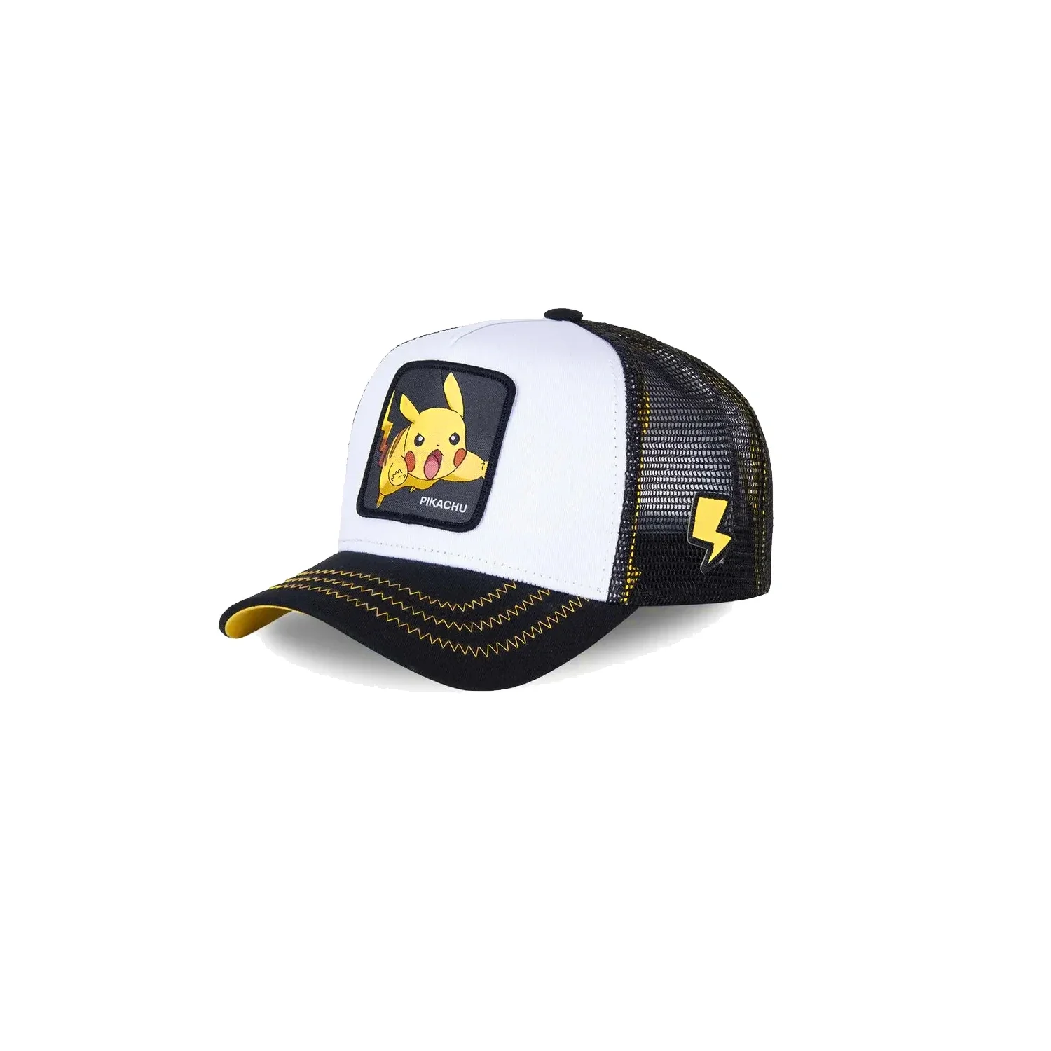 Pokémon Pikachus Baseball Cap Peaked Cap Cartoon Anime Character Flat Brim Hip Hop Hat Couple Outdoor Sports Cap Birthday Gifts