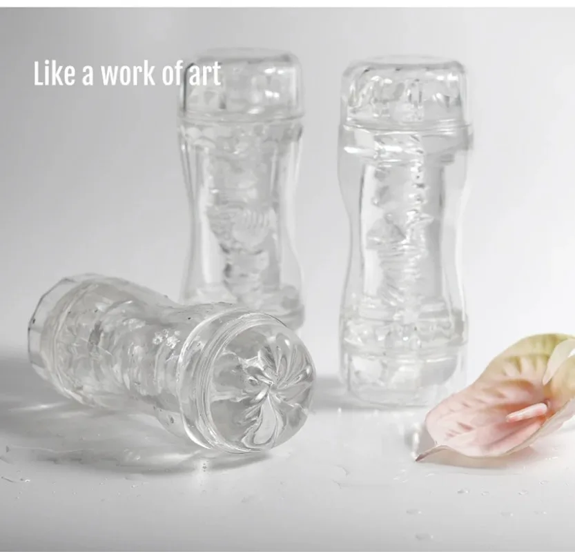 Sex Adult Toys Male Sex Products Masturbator Cup Soft Pussy Transparent Vagina Anal Adult Exercise Supplies Pocket Cup for Men