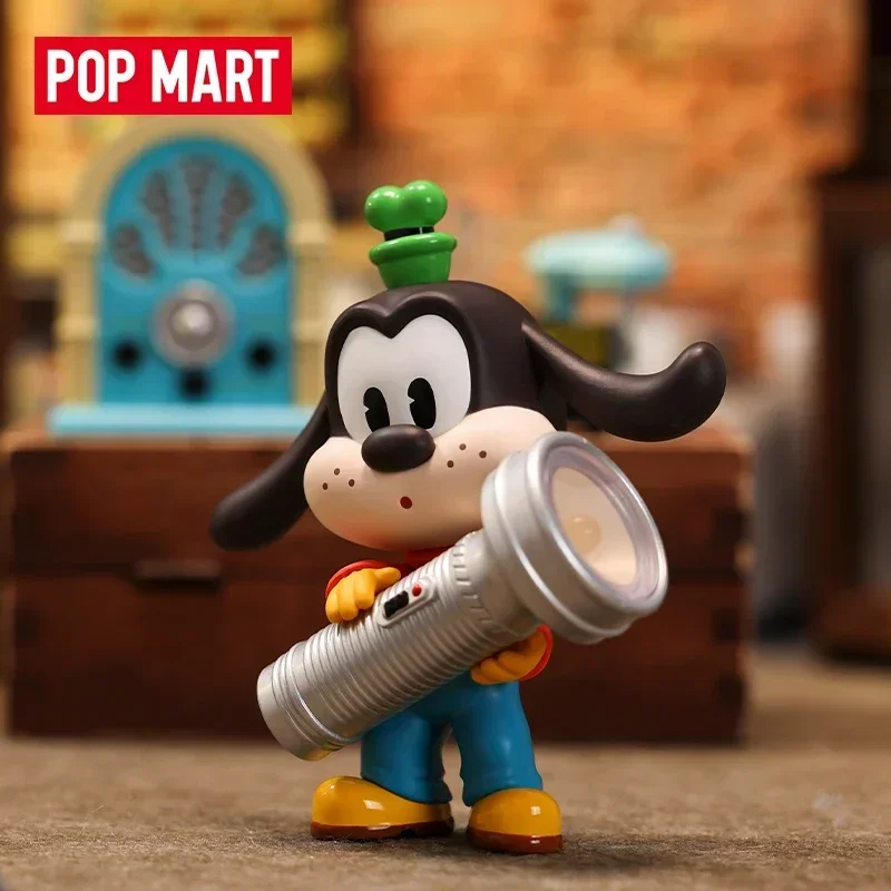 

POP MART Disney Mickey Family Vintage Series слепая коробка Guess Bag Mystery Box игрушки куклы милые аниме фигурки настольные украшения подарок
