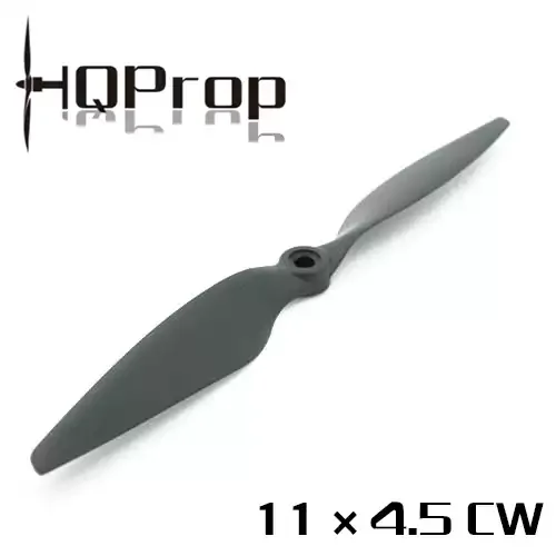 HQProp 11X4.5 11 Inch 3-Blade Classic Black Nylon Propeller Single Pack Long Range Multirotor FPV Blades