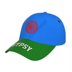 Romani Mensen Rom Zigeunervlag 3d Voetbalhoeden Zon Baseballpet Ademende Verstelbare Mannen Vrouwen Outdoor Vishoed