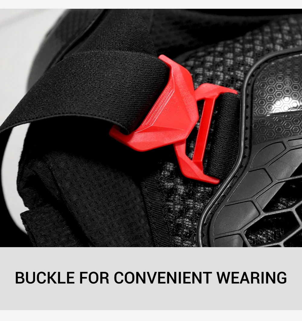 Offroad-Motorradrüstung mit Sturzschutz für Brust und Rücken, atmungsaktive und verschleißfeste Motorradjacke und -hose. – Detail 6