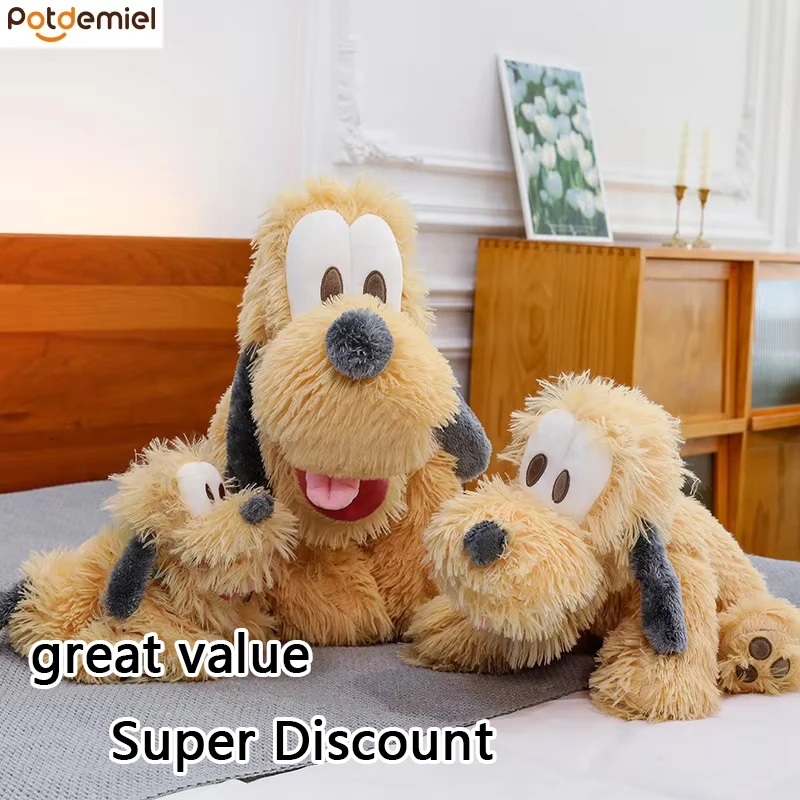 

30 см чучела животных Плутон плюшевые куклы Микки друг большая желтая собака плюшевые игрушки мягкая подушка для объятий подарок бойфренду на день рождения