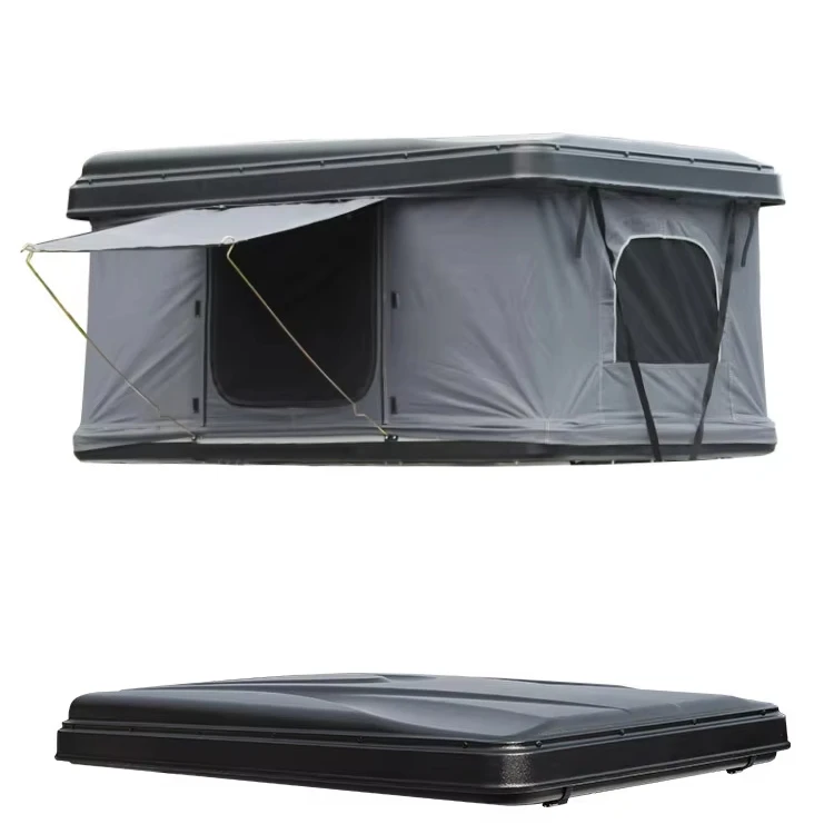 

Waterproof 4 Person Roof Top Tent Car Rooftop Tent ABS Hard Shell Top Roof Tent for 4X4 Camping naturehike