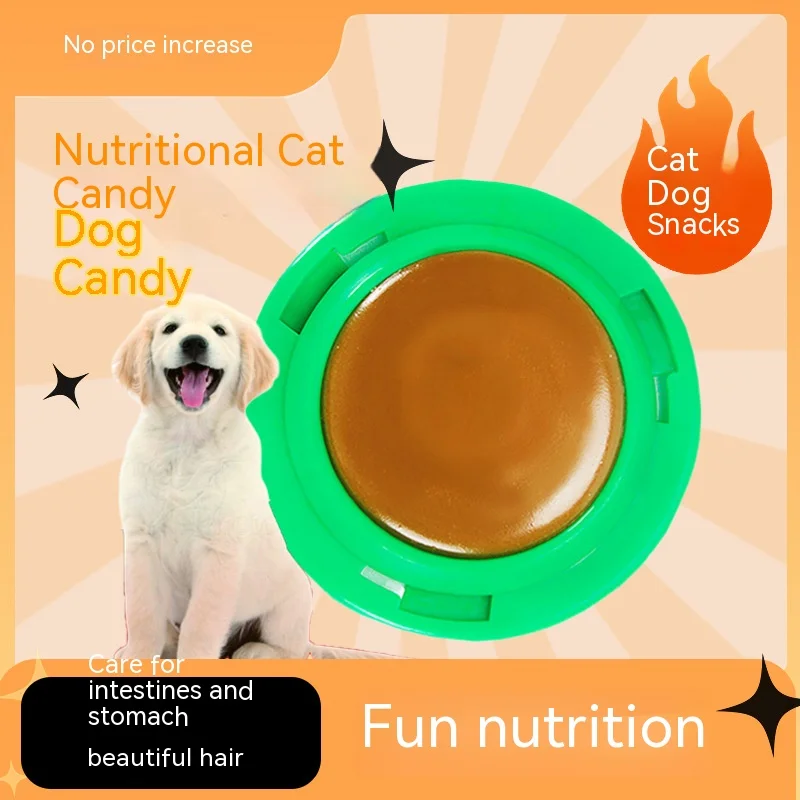 

Dog Candy Licklickle Pet Treats Cat Candy Dog Food Cat Pet Supplies Energy Nutrition Sugar, Sticky Wall Cat Accessories