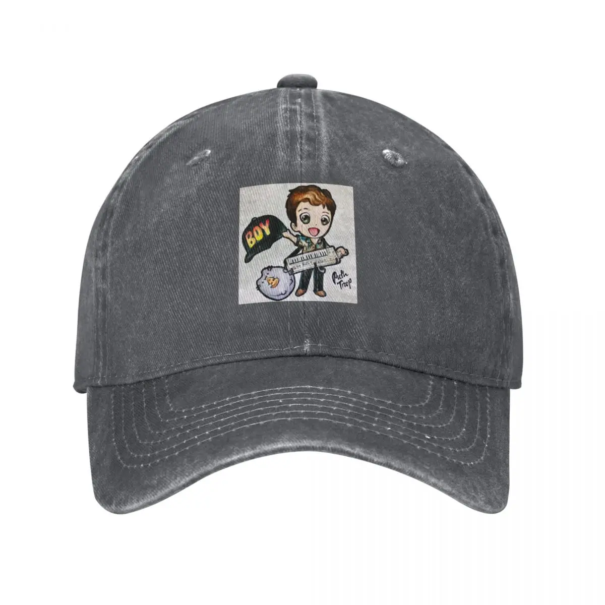 

Charlie Puth BOY Chibi Baseball Cap Golf Cap |-F-| Golf Wear Designer Hat Women's Golf Clothing Men's