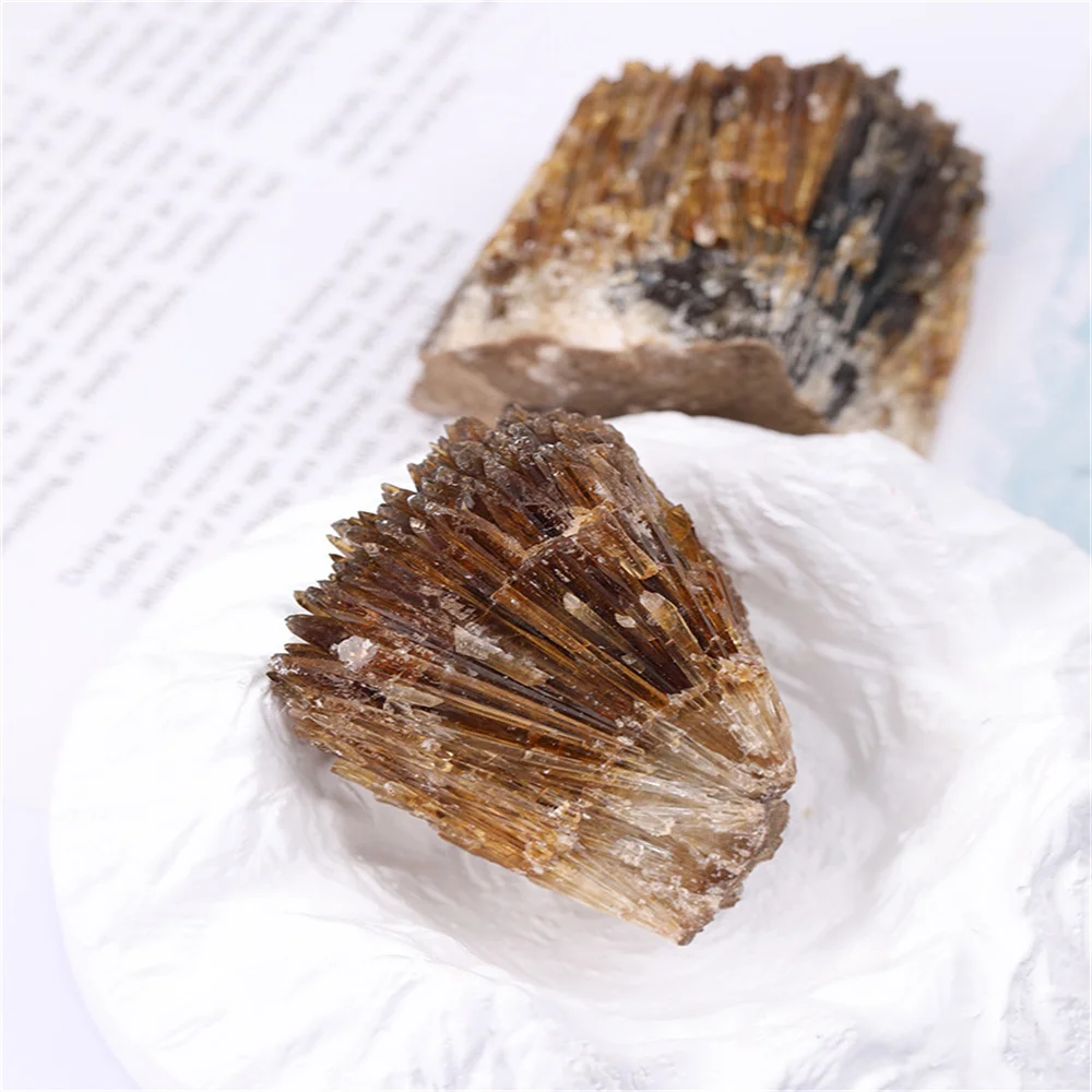 

Amber calcite raw stone incense stone diffuser stones home crafts decoration crystal large