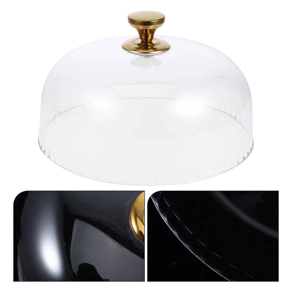 

Transparent Food Lid Cake Dessert Protective Covers Clear Stand Dome Acrylic Decorative for