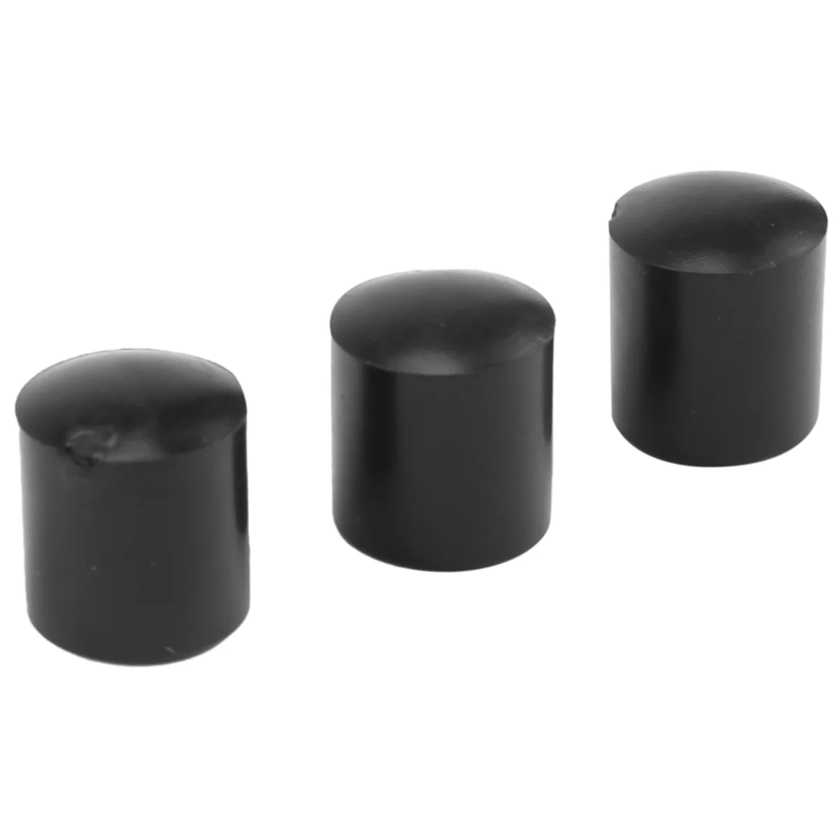 

Pad Rubber caps 40-piece black rubber tube ends 10mm round