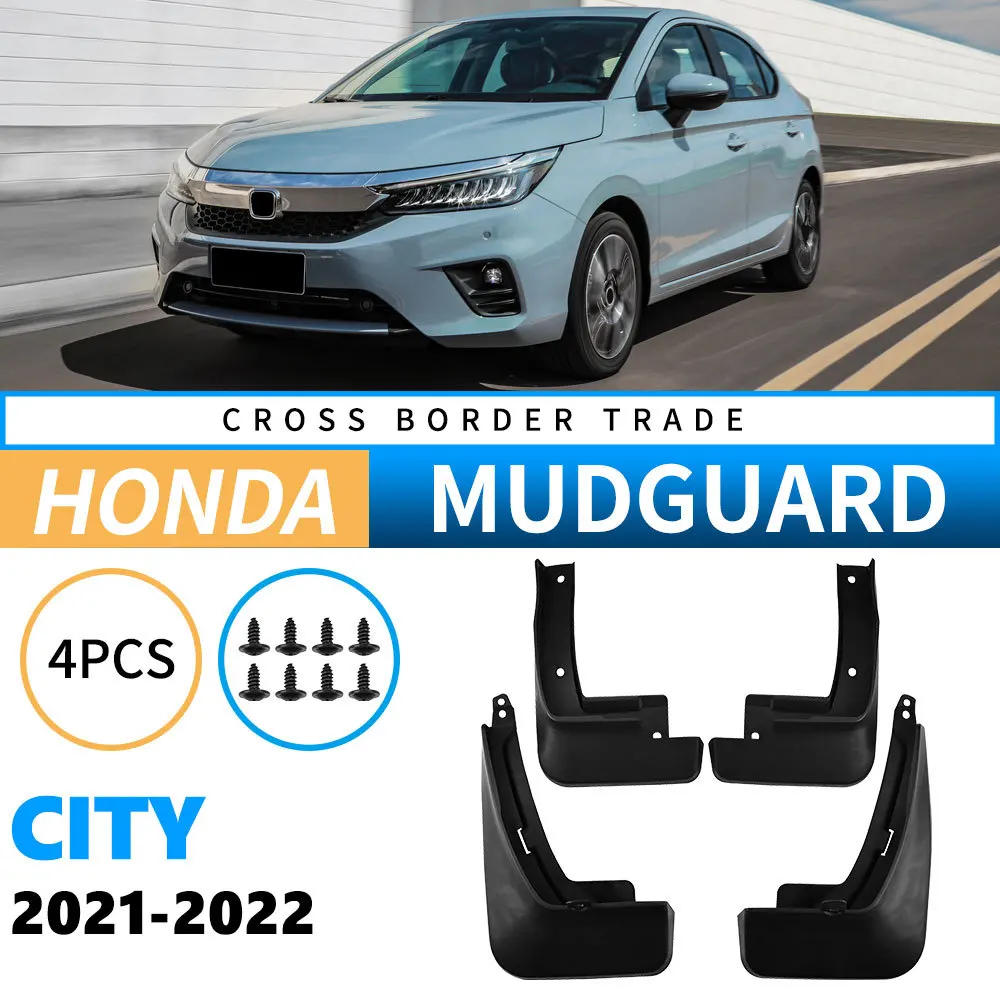 

Car Mudflaps for Honda City 2024 Hatch 2023 2022 2021 2020 GN2 GN3 GN5 Splash Guards Mud fenders Mud flaps Mudguards Accessories