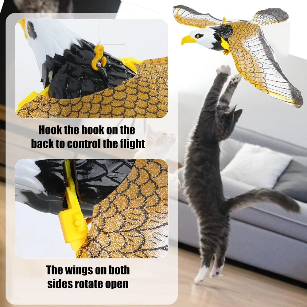 Flying Bird Hawk Scarer control Outdoor Pest ControlScarecrow Bird Scarer Simulation Flying Hawk Bird Repellent Pest
