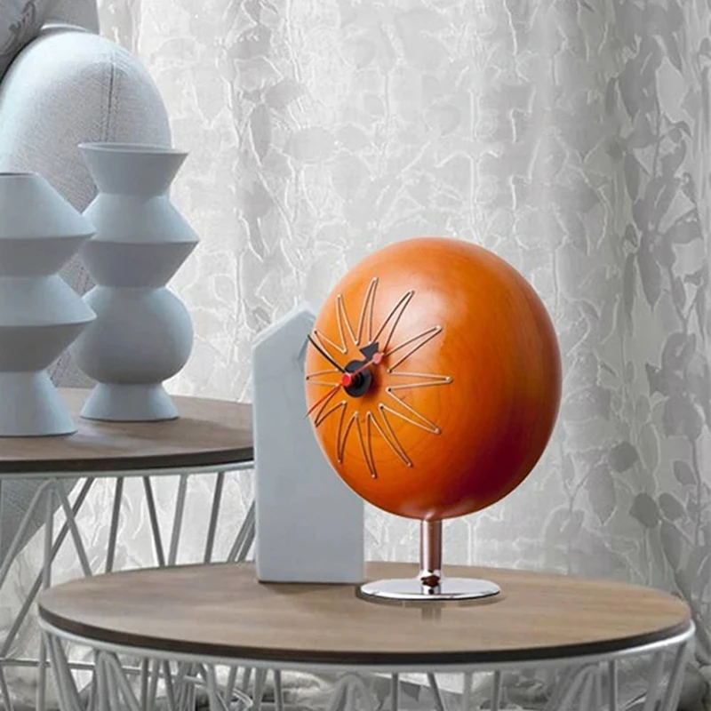 Creative Luxury Retro desk clock Modern Table Decoration Silent Clock Living Room Kitchen Bedroom Office Gifts Desktop Ornaments