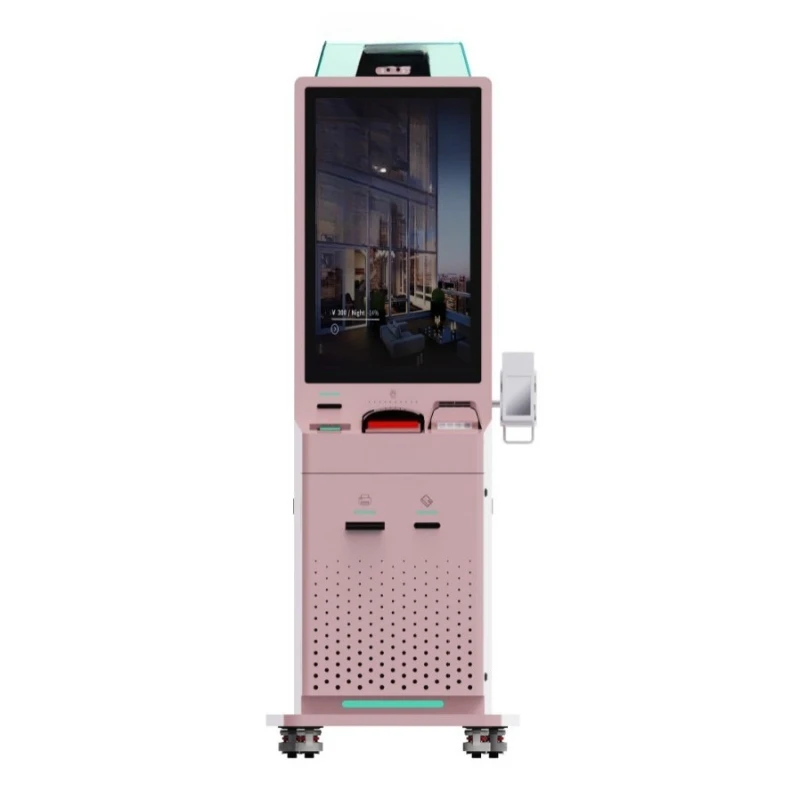 Smart hotel unmanned front desk self-service