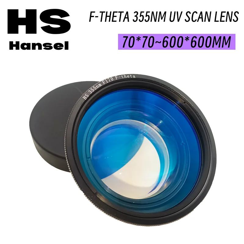 

HS F-Theta 355nm UV Laser Scan Lens 70*70-600*600mm