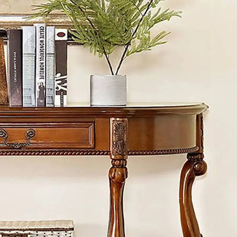 

Premium Vintage Luxury Console Table Beauty Storage Design Console Table Drawer Entrance Hall Tisch Wohnzimer Furniture