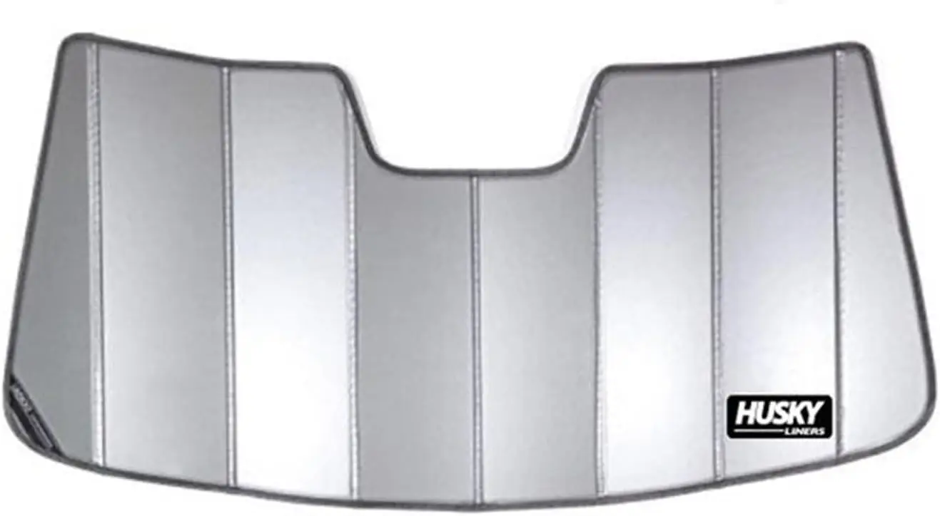 

Custom Fit Sunshade for Ford F-150 2015-2024, F-250/F-350 2017-2024 (Incl. Lightning SuperCrew) - 1-Piece Silver