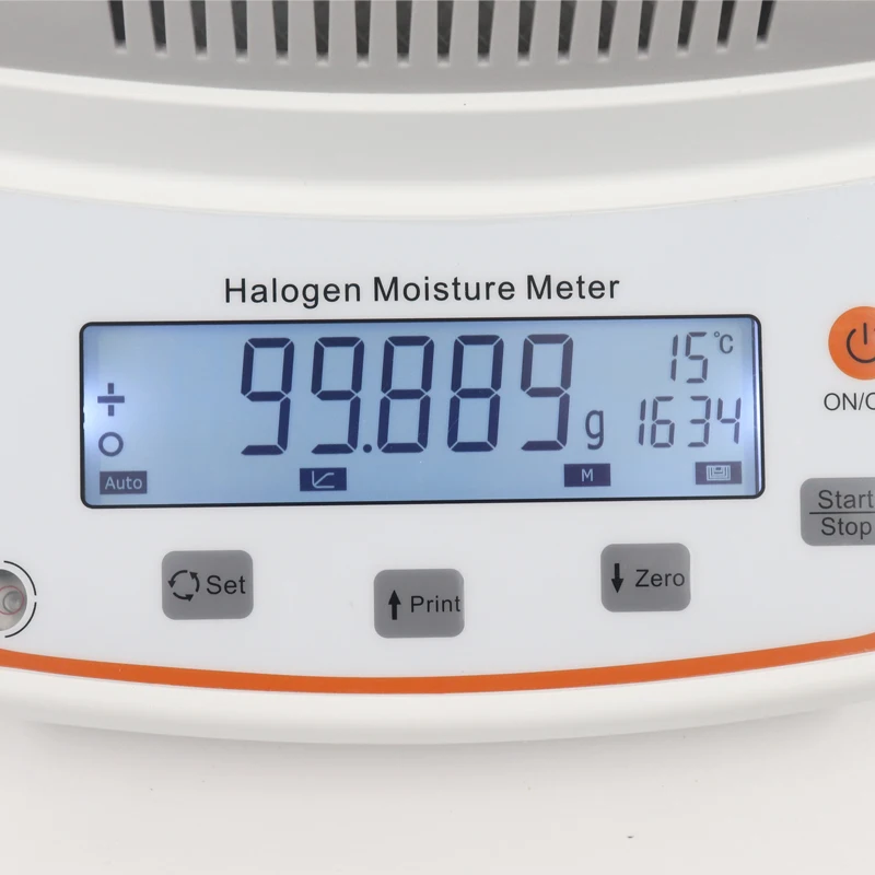 1 Milligram Halogen Fast Moisture Analyzer, Used for Grain, Soil, Feed, Etc.