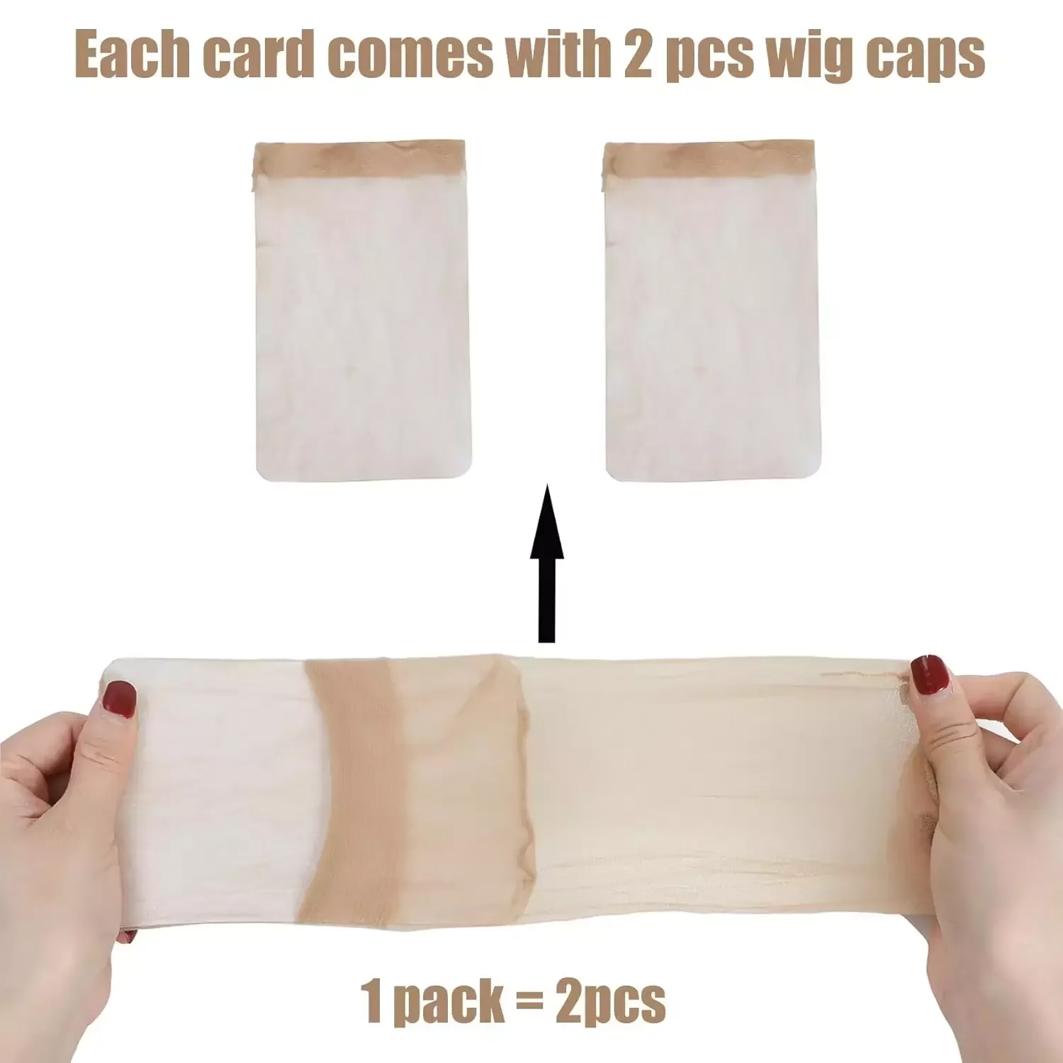 

Hd Stocking Cap Дышащая шапочка для парика Легкий эластичный парик Hd для использования в салоне Мода