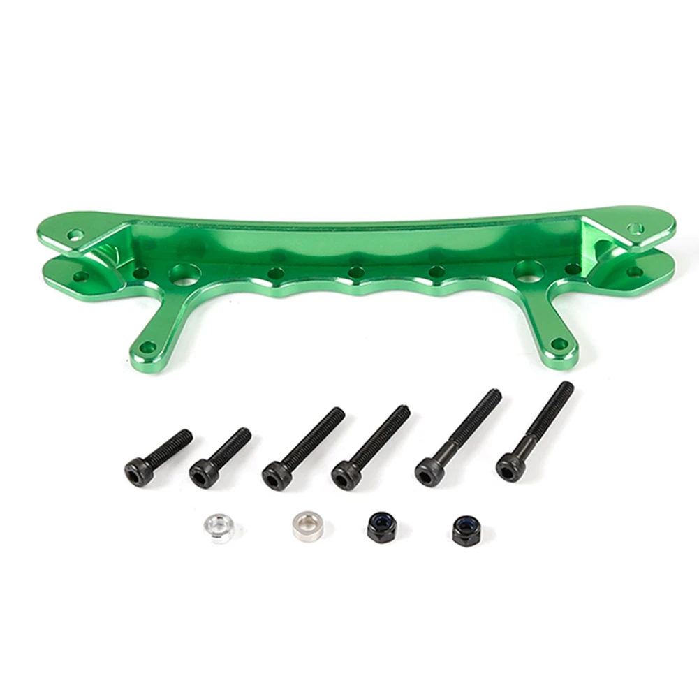 Cnc Metal Rear Shock Absorbing Tie Rod for 1/5 Baha Rovan Km Baja 5B 5T 5Sc Toys Parts,Green