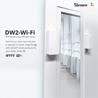 SONOFF DW2 Wifi Wireless Door Window Sensor Open / Closed Detectors e-WeLink APP Alert Notification Smart Home Security Alarm