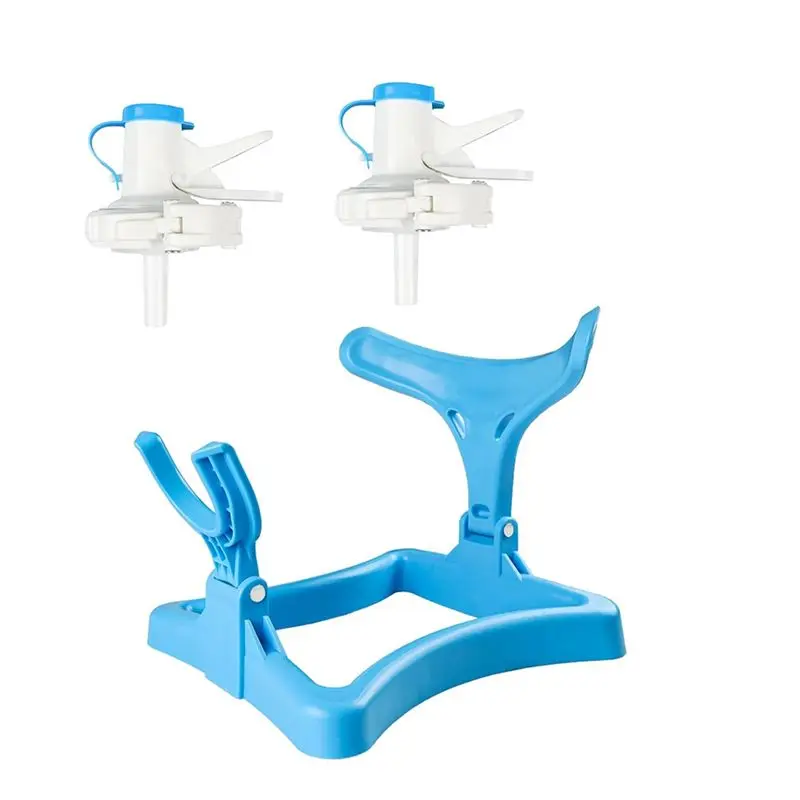 ABKJ-5 Gallon Water Jug Holder, Water Dispenser Stand,Non-Slip Water Dispenser Countertop With 2 Dispenser Valves