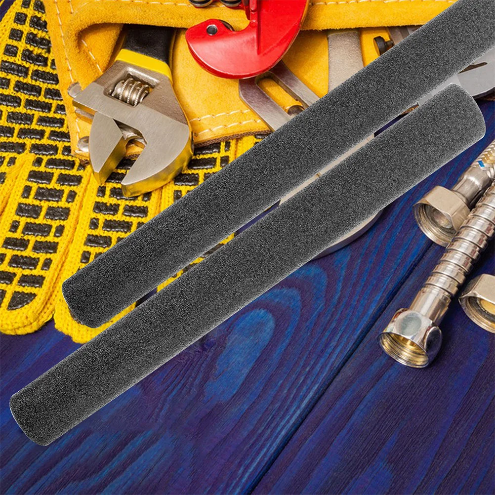 12 قطعة أنبوب رغوة الأنابيب العزل الأسود الحفاظ على الحرارة غطاء ل انبوب ماء حماية البولي ايثيلين معزول أنابيب سبليت