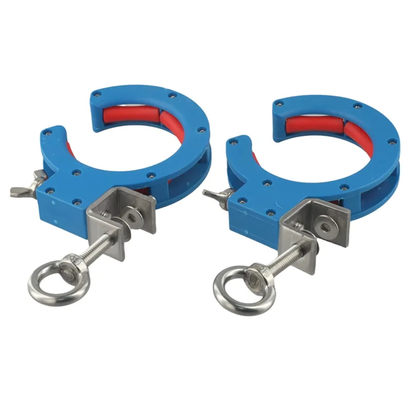 J1UL1N Cable Laying Roller Helper Adjustable Clamp Pulley Cable Wire Threading Tool Cable Tray Roller Cable Threading