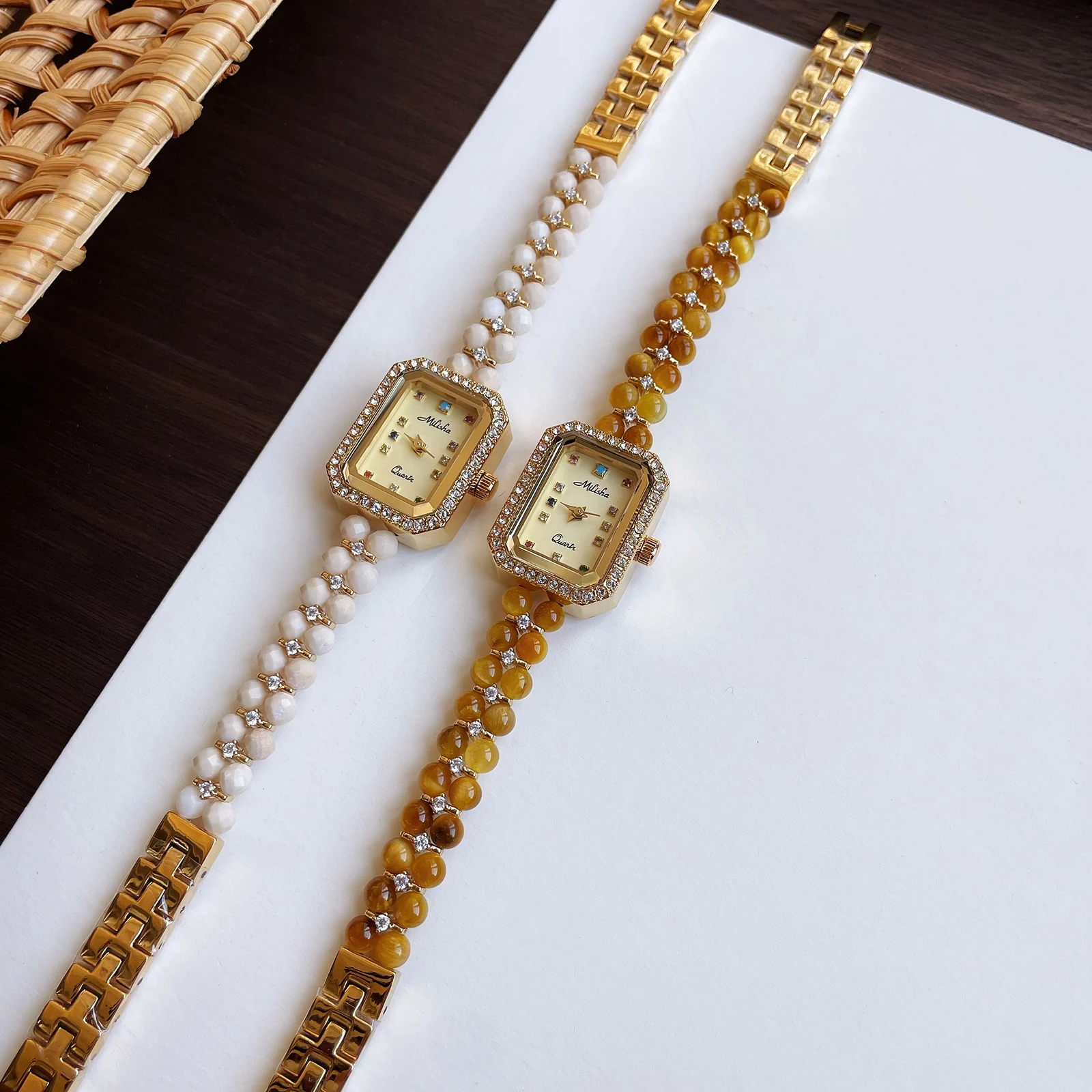 

Elegant Women'S Wristwatch, Luxurious And Sophisticated Bracelet Watch, Women'S Square Dial, Simple And Elegant Women'S Watch.