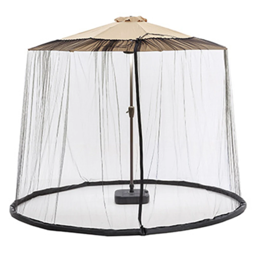 Black Zipper Door Screen Adjustable Patio Screen Cover Outdoor Cover Outdoor Privacy Screen Breathable Polyester Netting