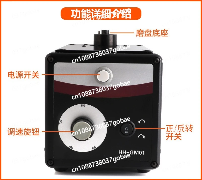 Electric mill precision adjustable angle forward and reverse gold punching tools