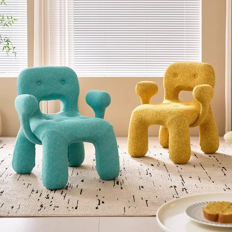 كرسي حديث مريح كسول ناعم لشخص واحد مسند ظهر كرسي الإبداع الجمالي الحد الأدنى كراسي أثاث غرفة المعيشة المنزلي #2