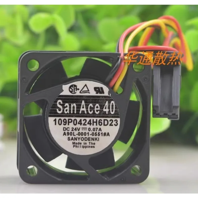 New Cooler Fan for San Ace 40 109P0424H6D23 24V 0.07A 4cm Fanuc Drive Fan