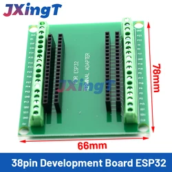 ESP-WROOM-32 Microcontroller Development Board ESP32 Expansion Breakout Board GPIO 1 into 2 for 38PIN Narrow Version