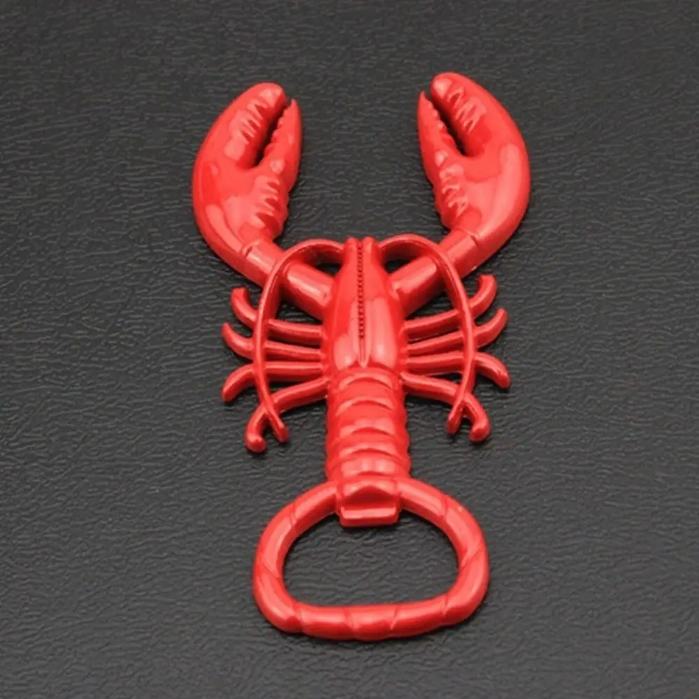 Metal Lobster Corkscrew Bottle Opener Multifunctional Creative Keychain Portable Wine Bottle Remover Wine Bottle Opening