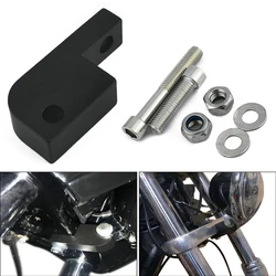 Motorcycle Headlight Extension Block Kit For Harley Dyna Super Glide FXDF FXDB FXDWG 39-49mm Fork Headlamp Relocation Bracket
