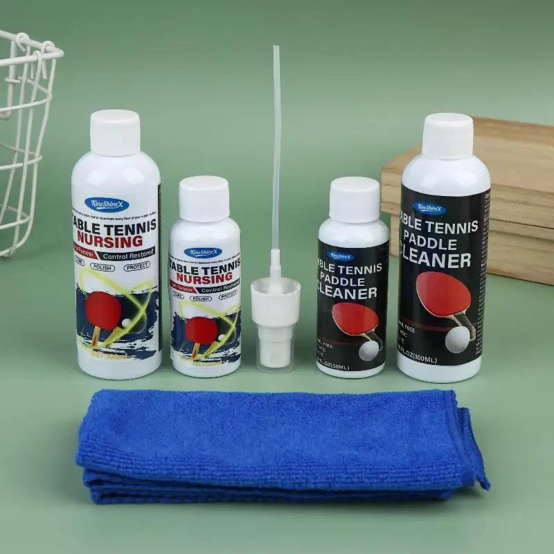 Table Tennis Paddle Clean Spray Fast Stickiness Recovery Removes Fine Dust Extends Paddle Service For Home And Tournaments
