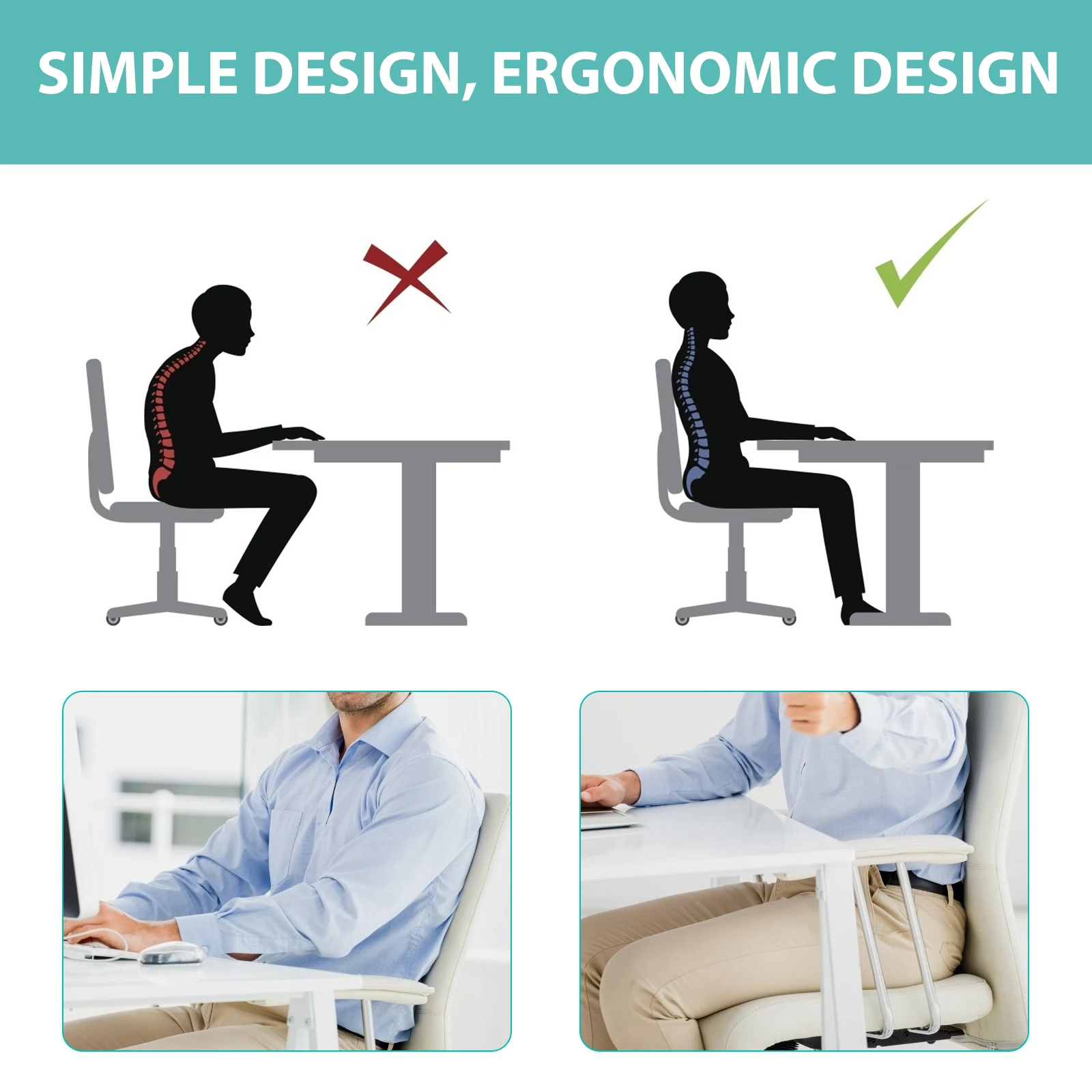 

Waist Pad Memory Foam Protection Chair Cushion Stable Reading Backrest Pillow Lumbar Support Lounger Ergonomic Casual