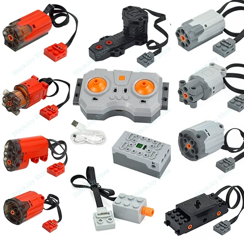 Piezas técnicas 91994 74784 61927 Kit de construcción de funciones de potencia pieza de Motor de tren Servo multiherramienta para proyectos de vástago de modelo RC DIY