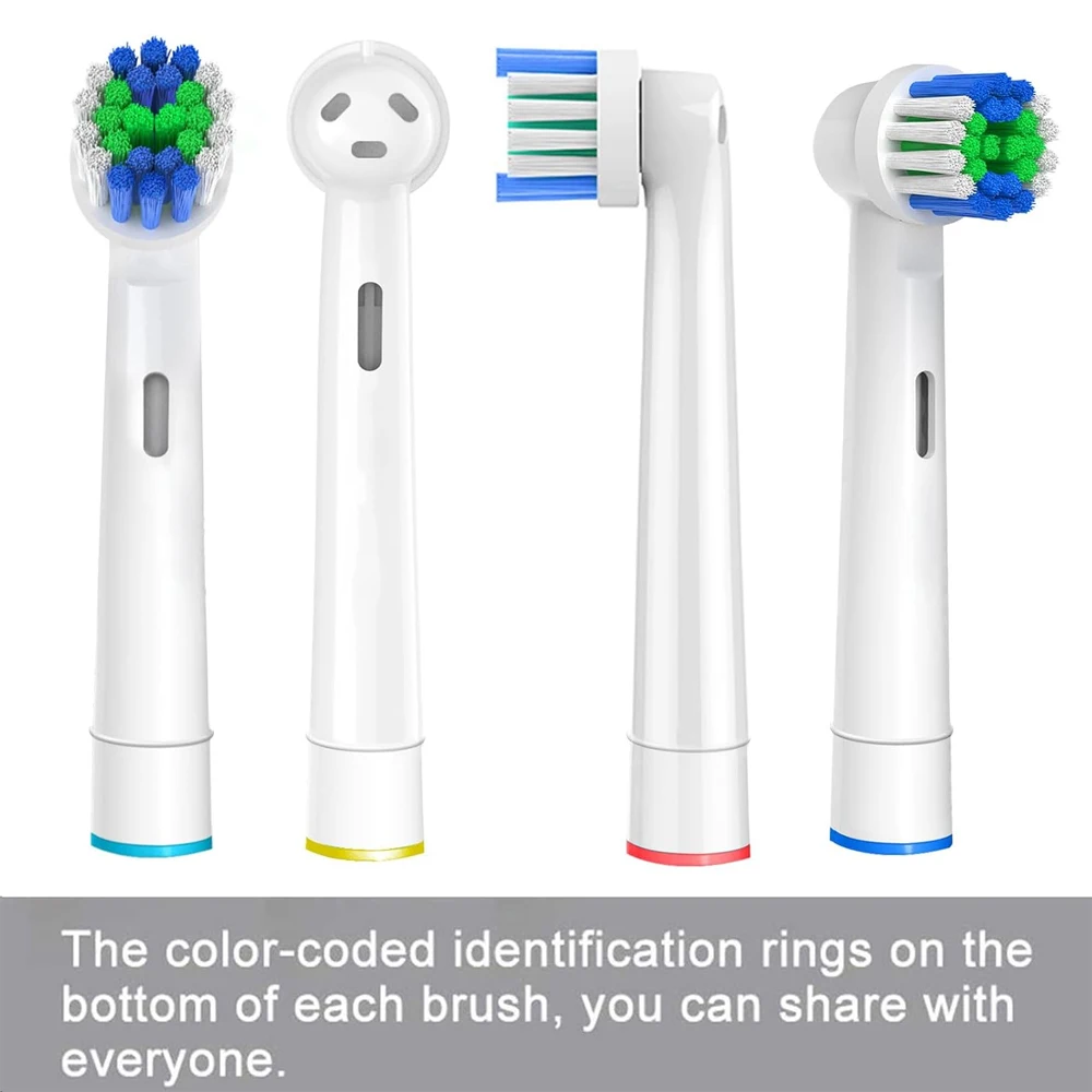 Compatible with Oral B Electric Toothbrush Replacement Brush Heads, Professional Toothbrush Head Refills for Pro and D Series image 5