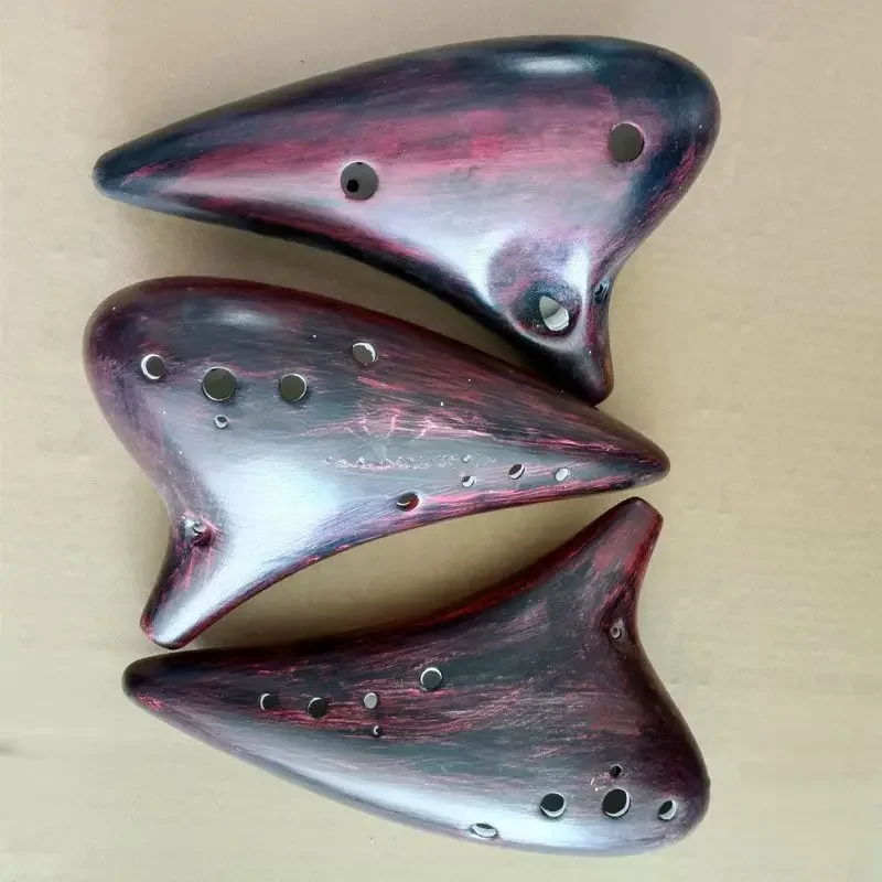 Ocarina 12 Holes Bass BC Tone Orff Instruments Ocarina of Time Professional Music Instruments Offers Accessories Legend Ocarinas