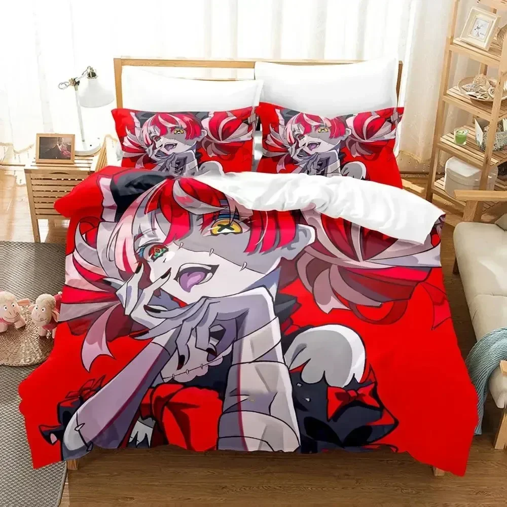 

3D Print KAWAII Kureiji Ollie ZOMBIE IDOL Comfortable Duvet Quilt Cover Pillowcase Bedding Set Bedroom Decoration Home Textile