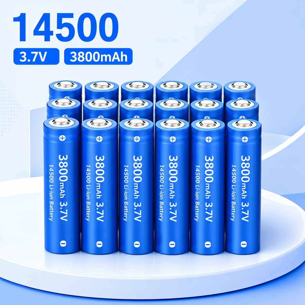 3500mAh 3.7V 14500 Rechargeable Battery Portable Lithium Cell for Razor Toothbrush Barber Equipment