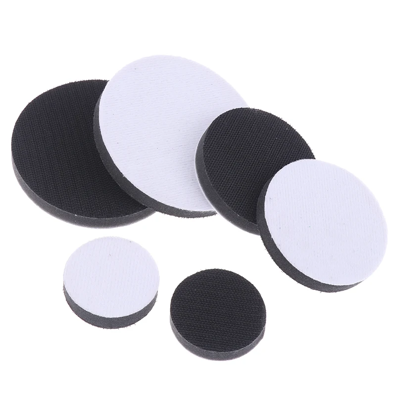 5Pcs 2/3/5 Inch Soft Density Sponge Sanding Pads Interface Pad Polishing Cushion Buffer Backing Pad For Power Tools Accessories