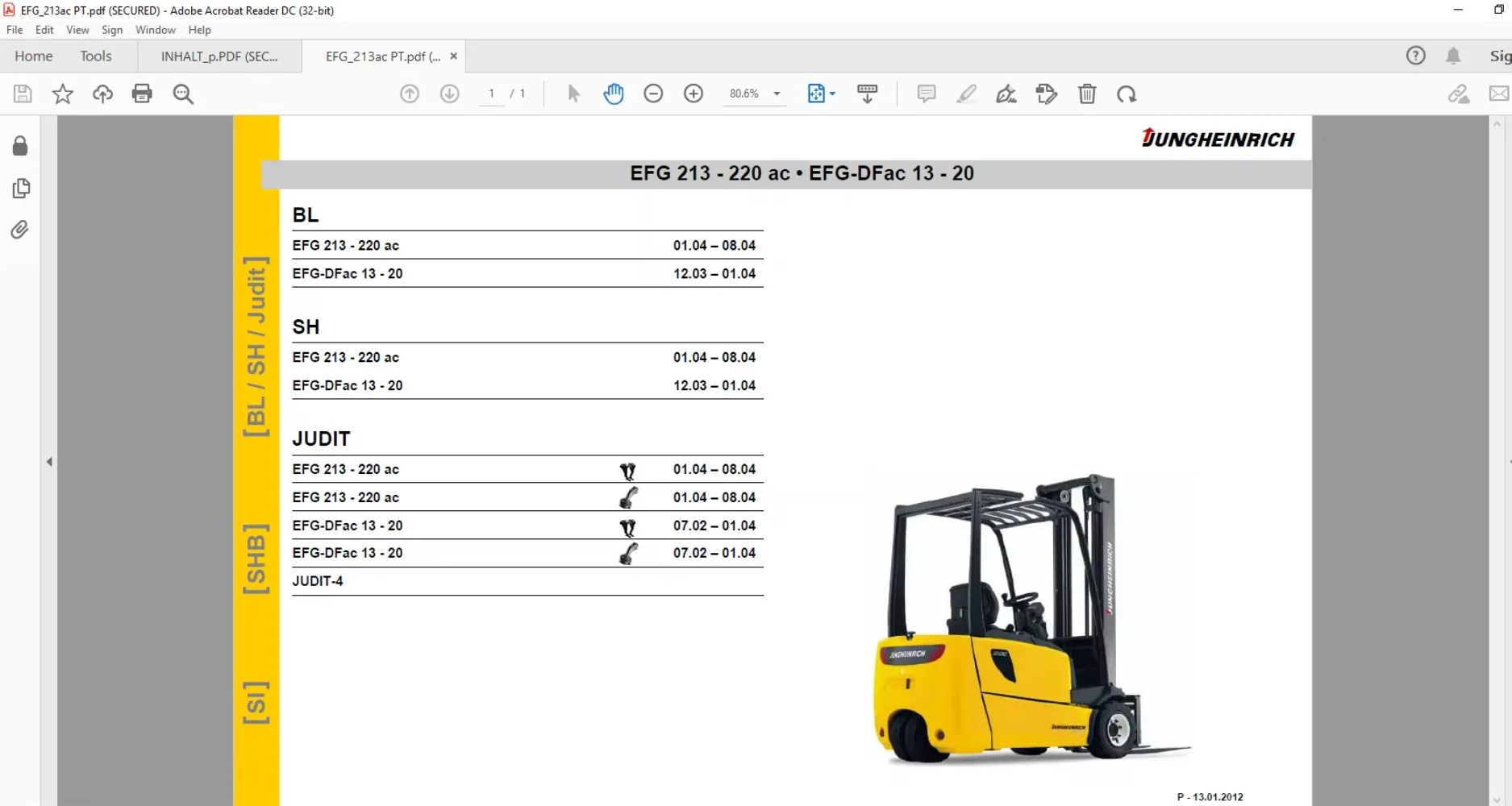 AutoEPC Jungheinrich JETI SH 4.37 Update To [08.2024]- Service Manuals +Multi Languages