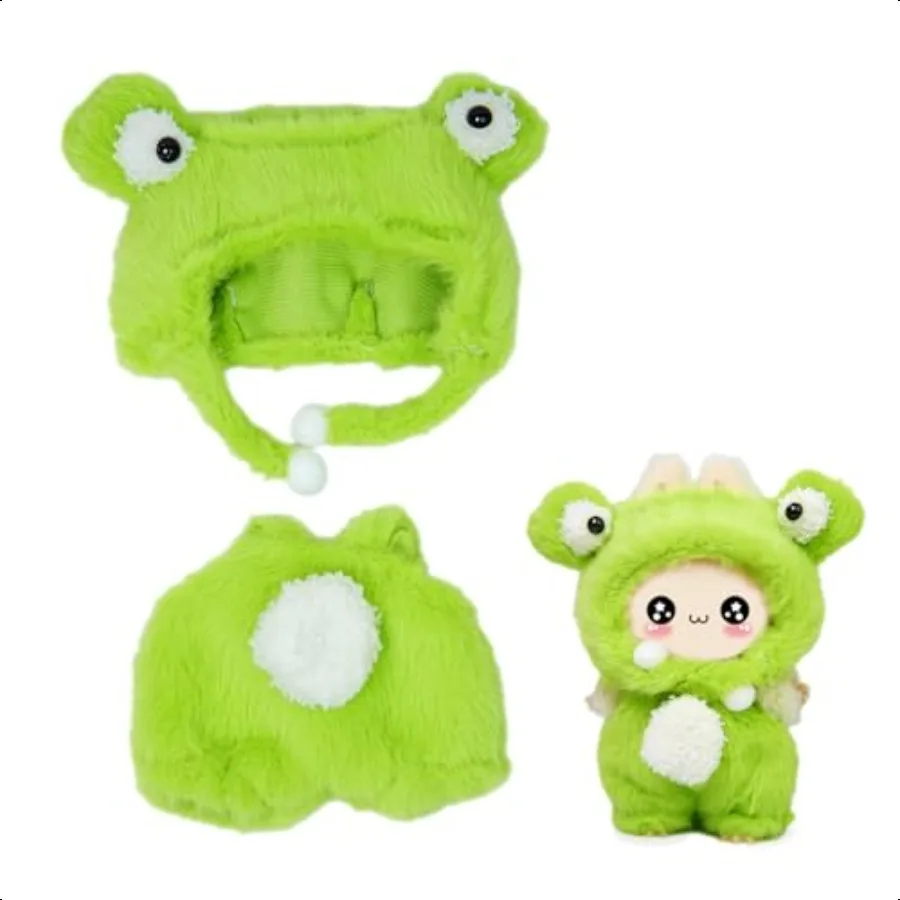 

Soft Plush LA BooBoo Doll Clothes Cute Cozy Outfit for arons Dolls Costume Luxury Fashion Outfit with Accories arons Dolls Coll