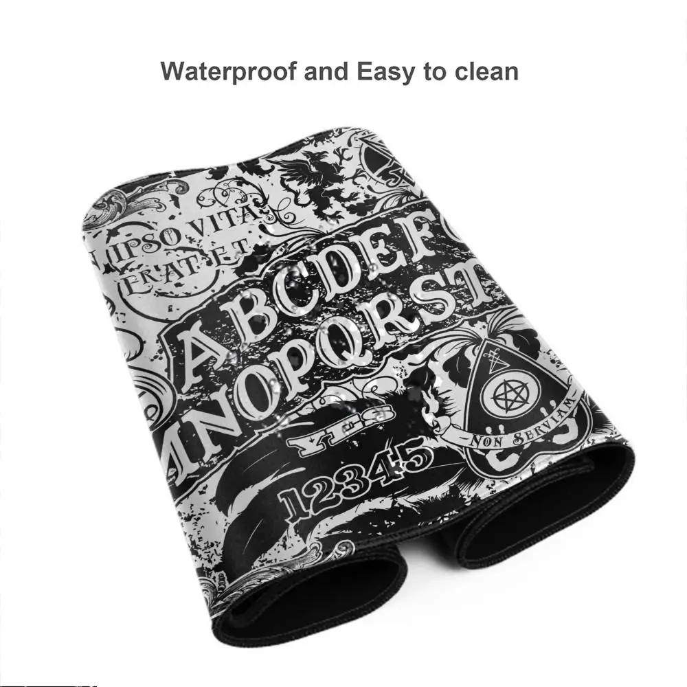 Ouija Mouse Pad Mouse Pad Extended Gaming Keyboard Mats Large 90x40cm XXL Gamer Mousepad
