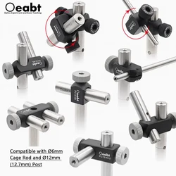 PC12 Series Ø12mm Post Angle Clamp 1/2 Inch Support Rod Assembly Accessories Cage Rod Optical Column