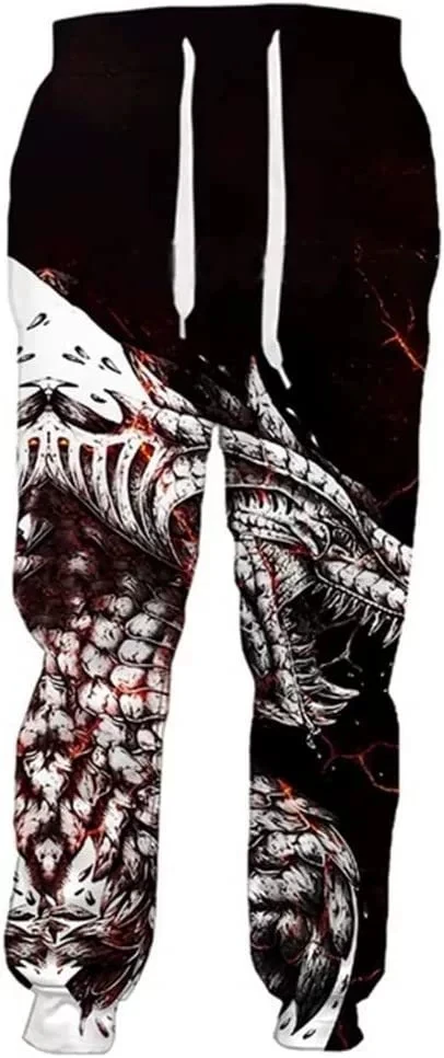 New Unisex Viking 3D Print Causal Clothing Fashion Men Women  Hip Hop Pants Plus Size S-7XL Trouser Jogger Men S-7XL
