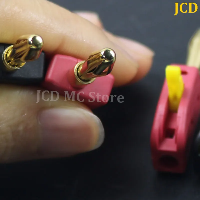 

4mm Banana Plug 32A Banana Connectors Plugs Power Testing Instrument Plug Jack Audio Music Speaker Solderless Quick Connect