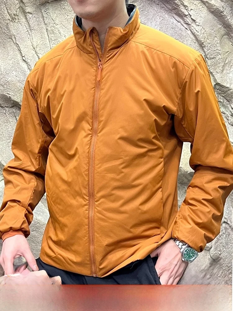 

Lightweight Outdoor 3D Tailored Men's Cotton Jaet Stand Collar Warmth Windproof Waterproof Autumn Winter Youth Faion